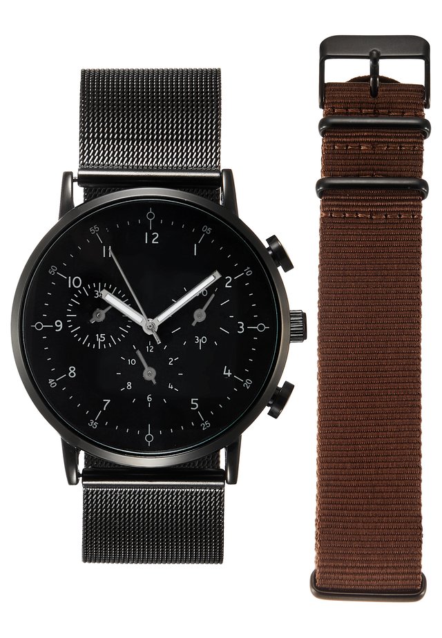 Uhr - black/brown