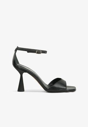 Via Tortona 18 NAPPA - Sandali con tacco - nero