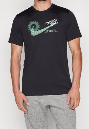 T-shirt print - black