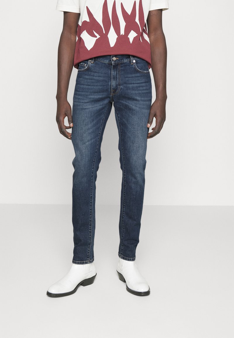 Iceberg PANTALONE TASCHE Jeans Slim Fit indaco/blue denim Zalando.at