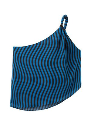 TEEN - Bluse - neon blue light brown