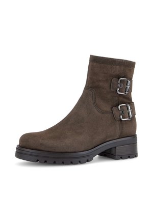 ELEGANTE - Cowboy-/Bikerlaarsjes - en brown mic cdf