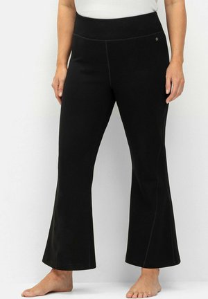 Sheego, Stoffhose - schwarz