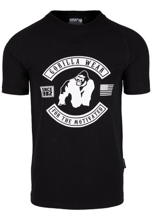 Gorilla Wear TULSA  - Trükipildiga T-särk - black
