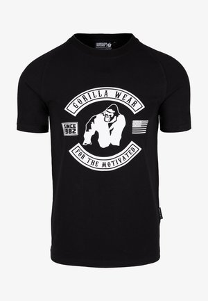 Gorilla Wear TULSA - Trükipildiga T-särk - black