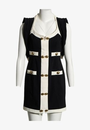 Balmain, MINI DRESS BLACK - Robe de jour - black white