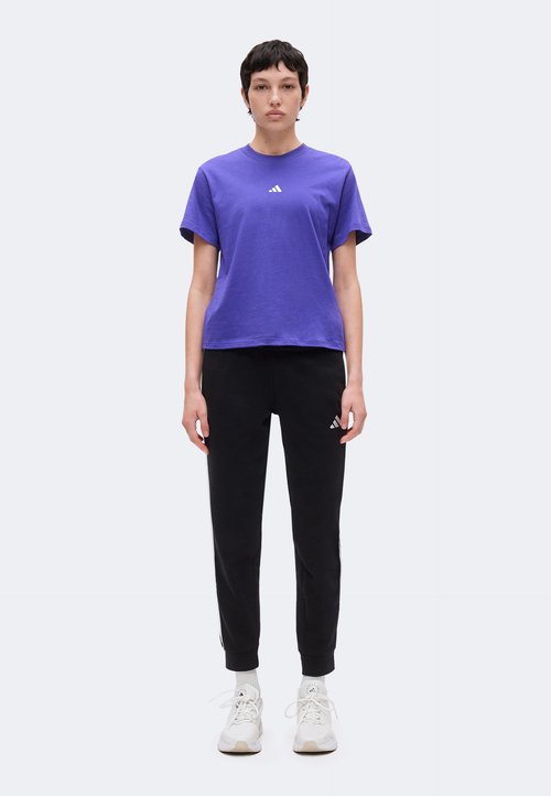 adidas ESSENTIALS SMALL LOGO - Basic T-shirt - pure purple/white — photo 2