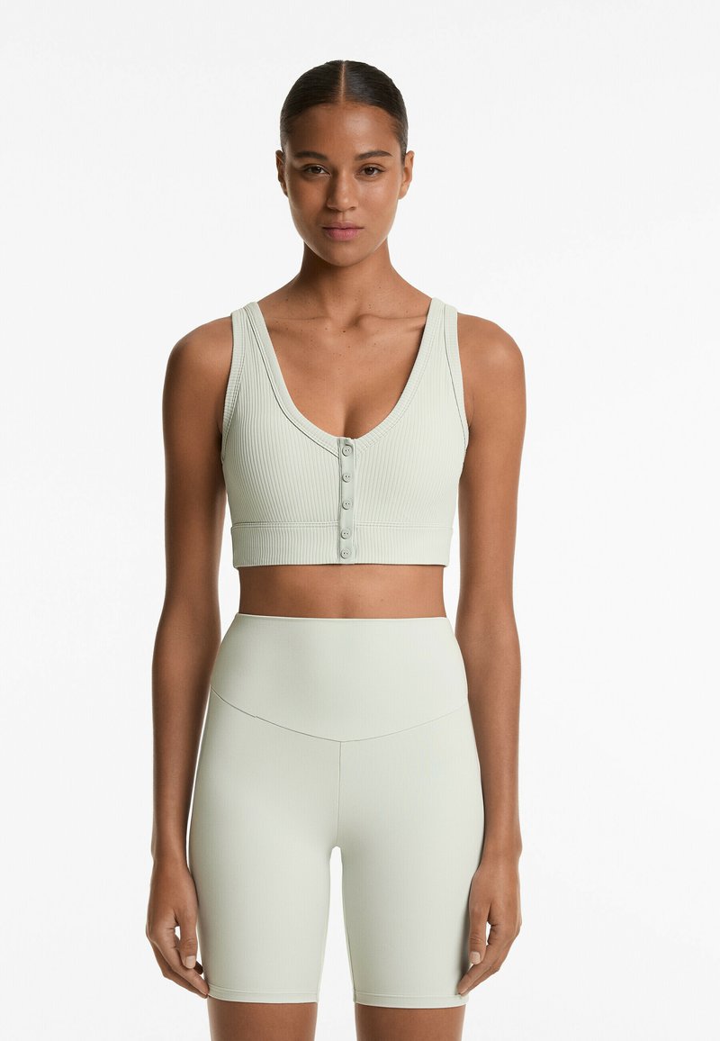 OYSHO - Top - green, Enlarge