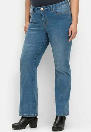 Bootcut jeans - blue denim