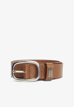 Tommy Jeans, TJW OVAL 3.0 BUCKLE - Ζώνη - dark highland khaki