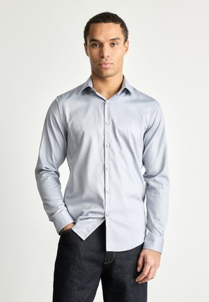 SLIM SHIRT - Ing - steel grey