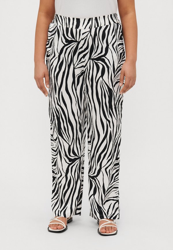 CARYAVA STRAIGHT PANTS  - Trousers - pumice stone