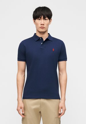 THE ICONIC MESH POLO SHIRT - Poloshirts - newport navy