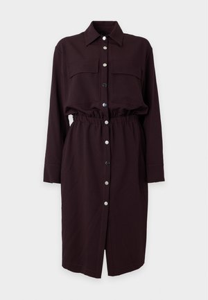 Pinko, ARUM FLUIDO - Robe chemise - dark bordeaux