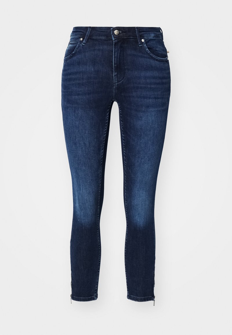 Only Jeans Skinny Fit donkerblauw denim