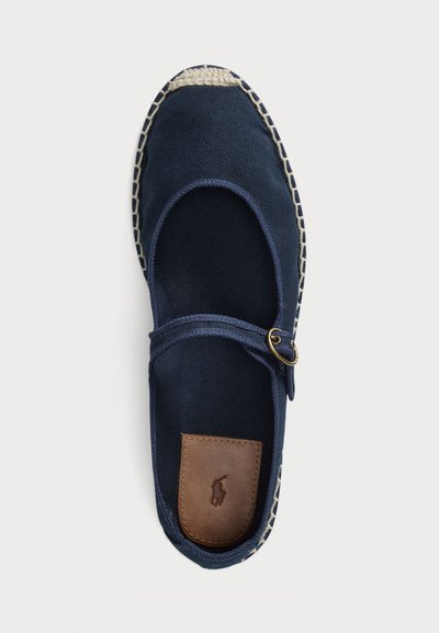 Polo Ralph Lauren CANVAS MARY JANE ESPADRILLE - Espadrillas - blu notte