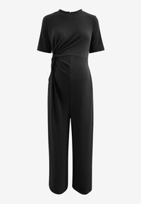 Next RIBBED KNOT SIDE JUMPSUIT - Kombinezonas - black