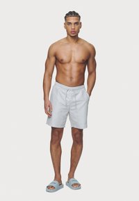 Pegador LOGO SWIM - Plaukimo šortai - pearl grey