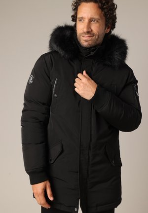 DEELUXE, SHARKSON - Wintermantel - schwarz