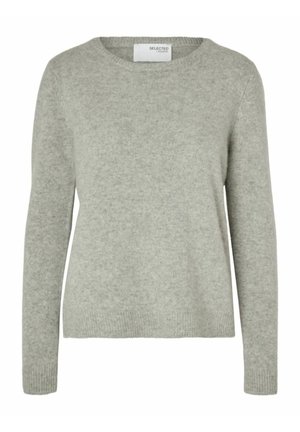 Selected Femme Trui - light grey melange