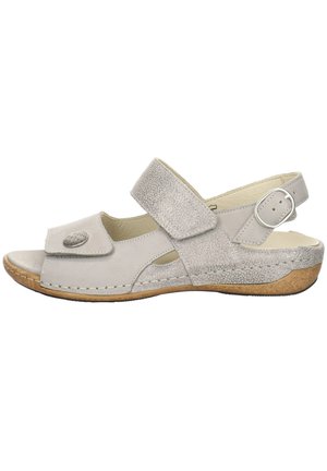 HELIETT  - Wedge sandals - grau