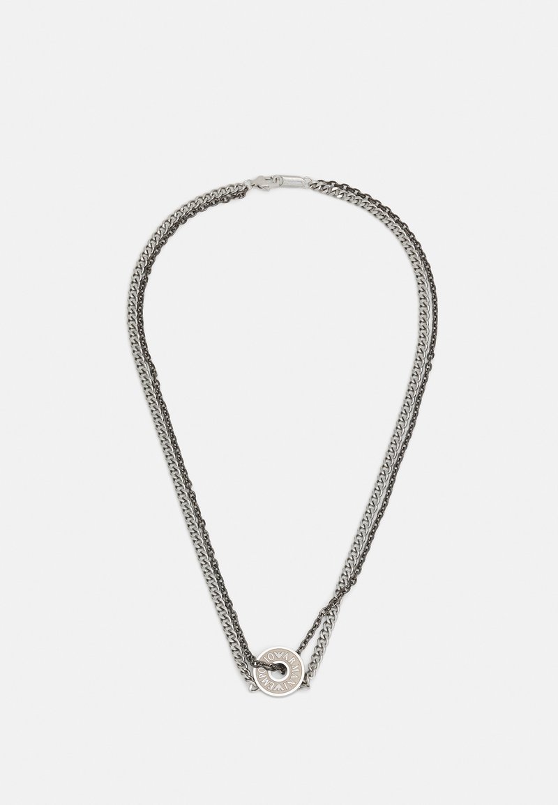Emporio Armani LOGO ESSENTIAL - Collier - silver-coloured