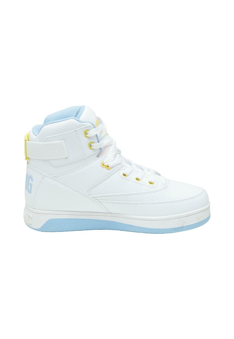 Nike Patrick Ewing Shoes All White 33 Hi Patrick Ewing Shoes White