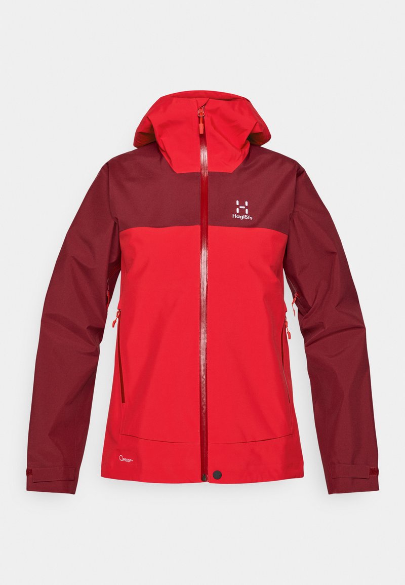 Haglöfs Hardshell-jas rood Haglöfs Hardshell-jas rood