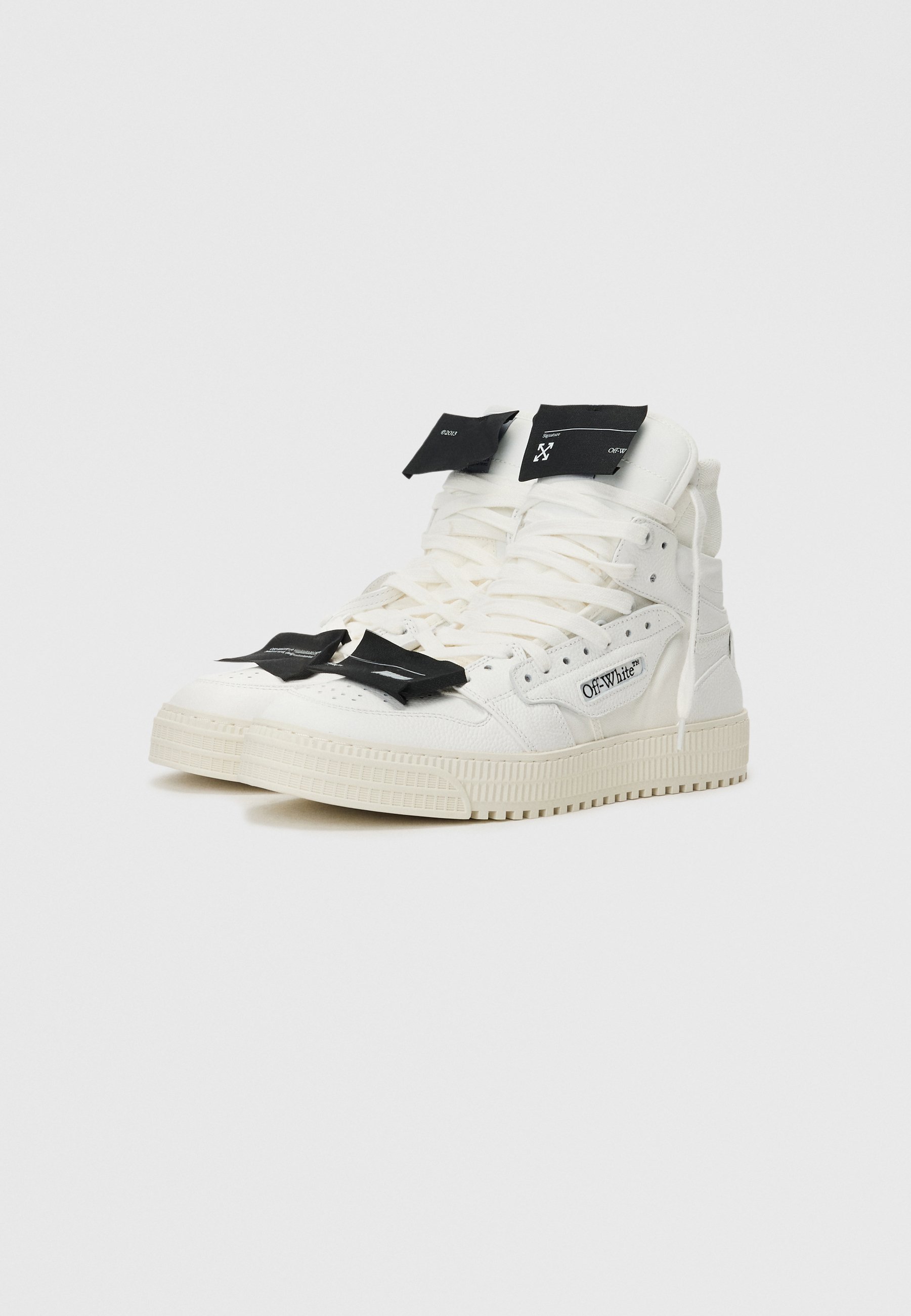 off white high tops black