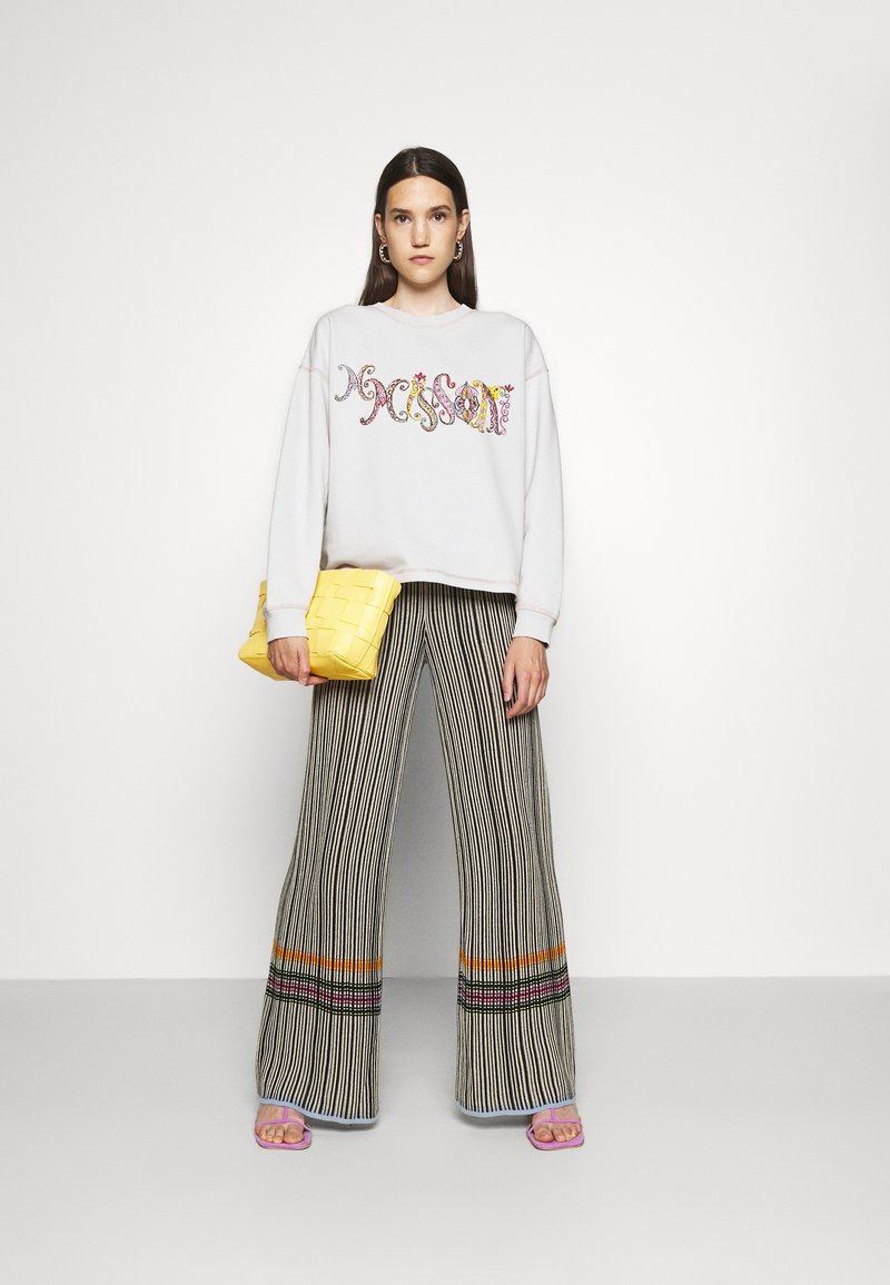 Damen Bekleidung | M Missoni CREWNECK Sweatshirt glacier gray/grau - LM43427 Damen Bekleidung | M Missoni CREWNECK Sweatshirt glacier gray/grau - LM43427