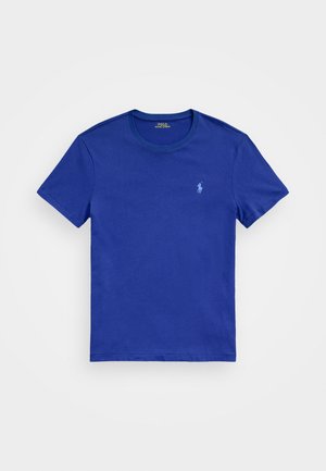 Polo Ralph Lauren CUSTOM SLIM FIT JERSEY CREWNECK T-SHIRT - T-shirt basic - beach royal