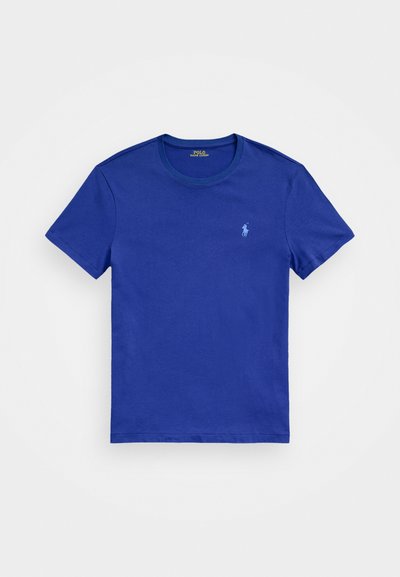 Polo Ralph Lauren CUSTOM SLIM FIT JERSEY CREWNECK T-SHIRT - Paprasti marškinėliai - beach royal