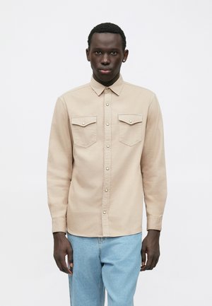 JJESHERIDAN SHIRT - Πουκάμισο - beige
