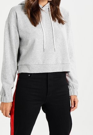 Hoodie - mottled light grey