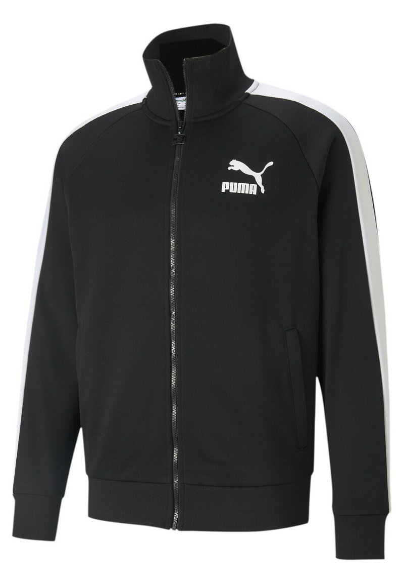 Puma Sweater met rits zwart