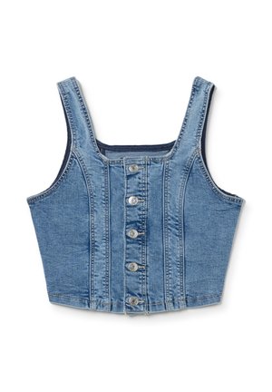 OVS Blouse - medium wash