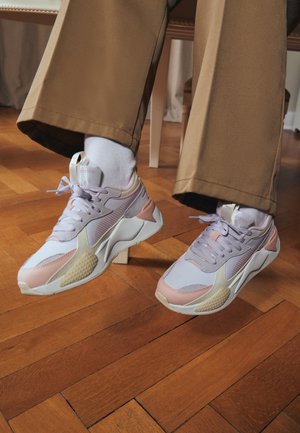 Puma RS-X CANDY - Sneakers - white/spring lavender