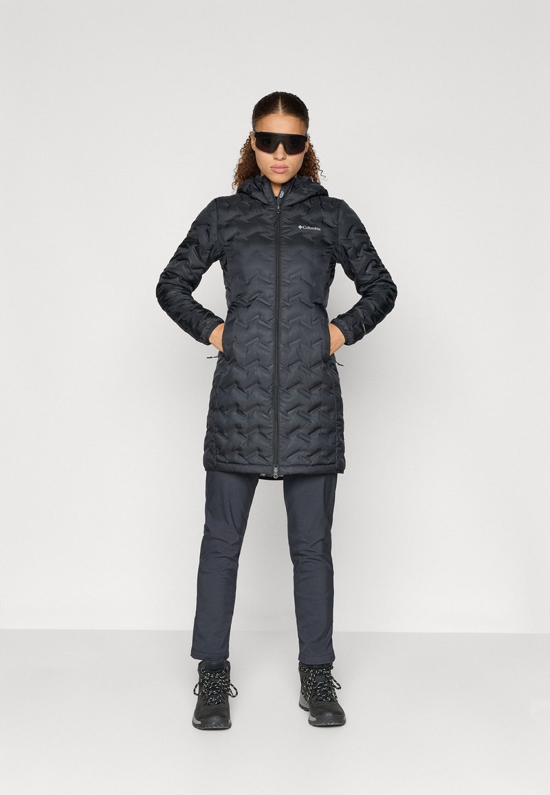 Doudoune Femme,Doudoune d'hiver Longue Légère avec Capuche,Doudoune