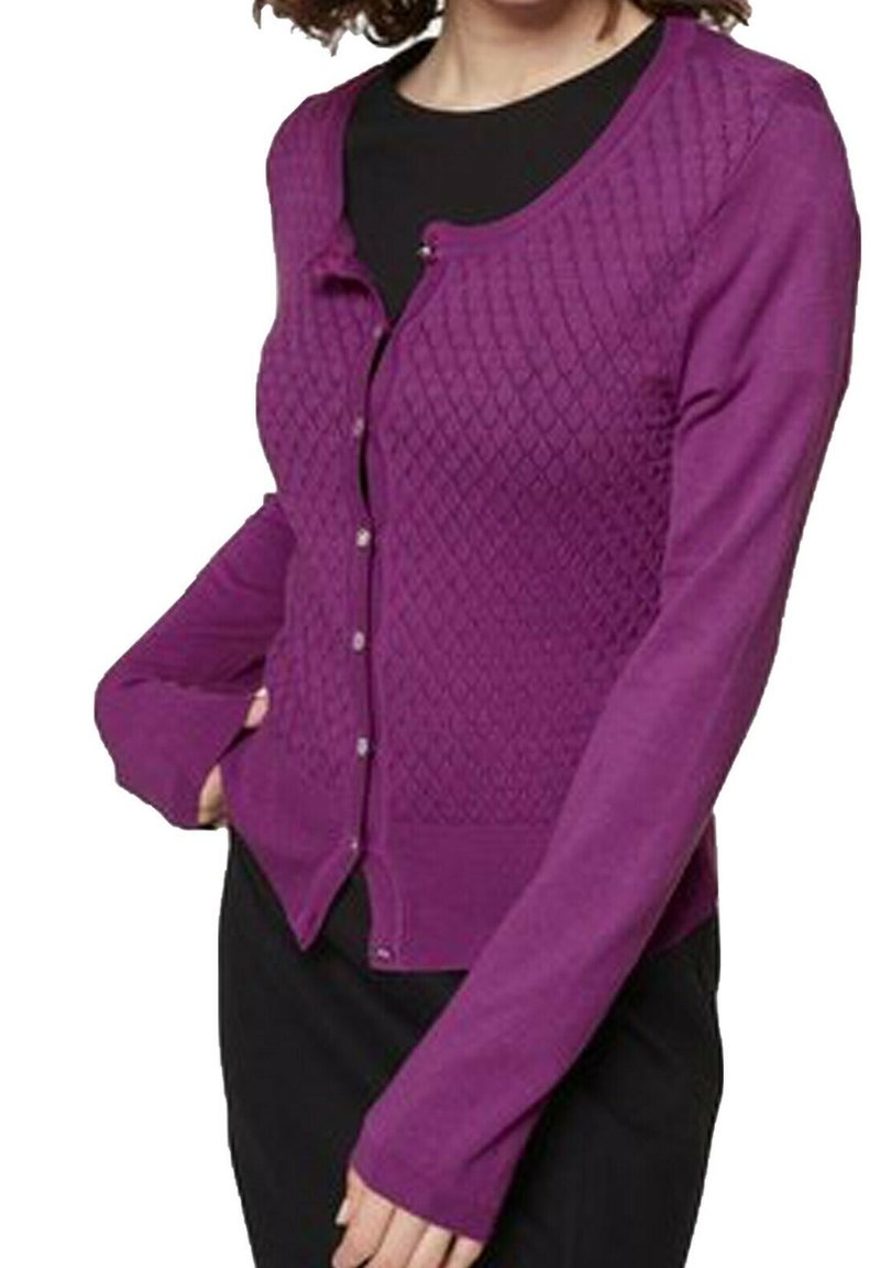 Damen Strickjacken | GUIDO MARIA KRETSCHMER Strickjacke violett/lila - FC27042 Damen Strickjacken | GUIDO MARIA KRETSCHMER Strickjacke violett/lila - FC27042