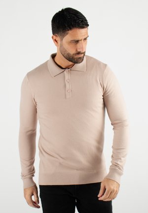 PNM-PULLOVER - Polo - beige