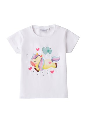 T-shirt imprimé - optical white