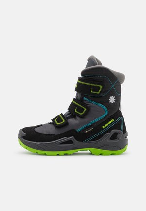 MILO GTX UNISEX - Snowboots  - schwarz/türkis
