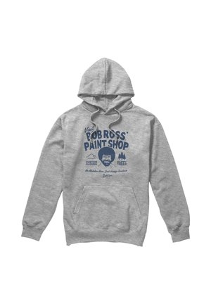 Cotton Soul, Hoodie - mottled light grey