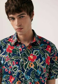 Next SHORT SLEEVE -  REGULAR FIT - Ing - tropical white floral