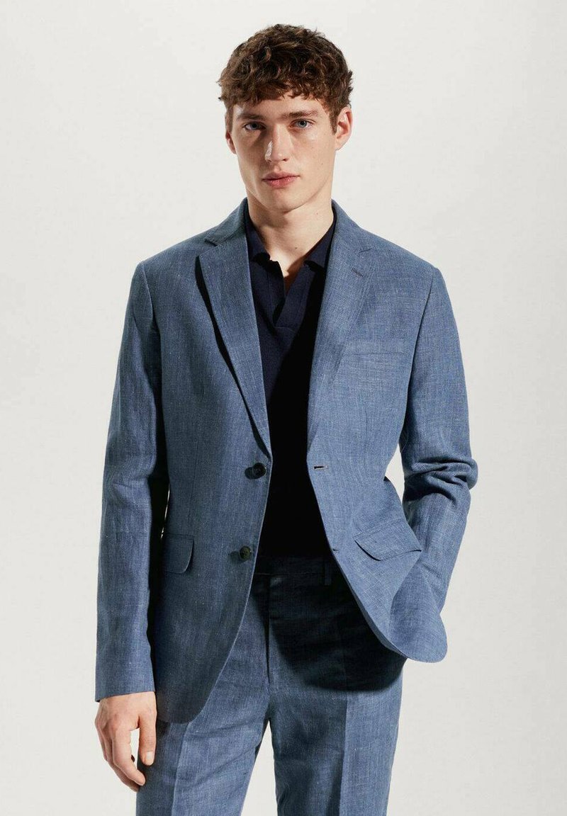 Mango FLORIDA Krátký kabát indigoblå/modrá Zalando.cz