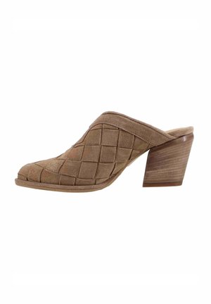 Ciabattine con tacco - taupe