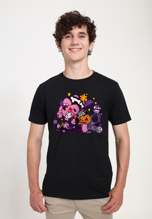 Henry Tiger, GLOOMY BEAR SPOOKY HALLOWEEN PITY ATTACK - T-shirt con stampa - black