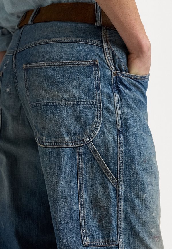 RELAXED FIT DISTRESSED CARPENTER JEAN - Relaxed fit jeans - knighton3