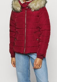 ONLY Petite Vinterjakker - dark red