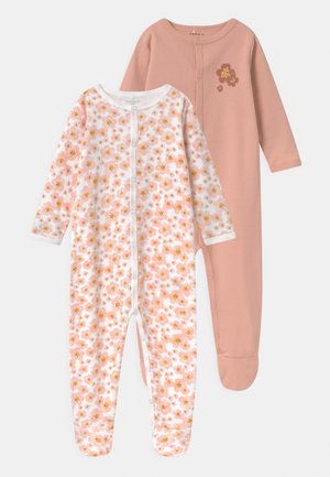 NBFNIGHTSUIT 2 PACK - Grenouillère - silver pink